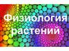 Курс «Физиология растений»