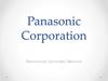 Panasonic Corporation. Активы