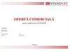 Ofertă comercială