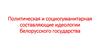 Политическая и социогуманитарная составляющие идеологии белорусского государства