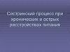 Сестринский процесс при хронических и острых расстройствах питания