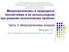 Микроорганизмы в природных экосистемах и их использование при решении экологических проблем. Часть 3: Микроорганизмы воздуха