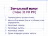 Земельный налог (глава 31 НК РФ)