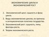 Экономические циклы и экономический рост