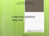 Chronic kidney disease