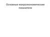 Макроэкономические показатели