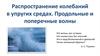 Распространение колебаний в упругих средах. Продольные и поперечные волны