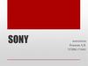 Корпорация SONY
