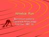Athletics. Run