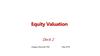 Equity Valuation