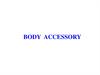 Body accessories