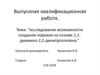 Исследование возможности создания порохов на основе 1,1диамино-2,2-динитроэтилена