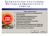 Вредоносные программы. Методы профилактики и защиты