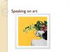 Speaking on art