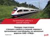 Организация работы в зимний период. Порядок подготовки станции к работе в зимний период на железных дорогах ОАО «РЖД»