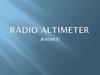 Radio altimeter