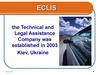 ECLIS the Technical and Legal Assistance