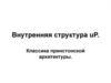 Внутренняя структура uP. Классика принстонской архитектуры