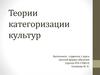 Теории категоризации культур