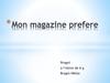 Mon magazine prefere