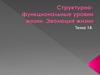 Структурно-функциональные уровни жизни. Эволюция жизни