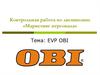 Компания EVP OBI
