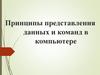 Принципы представления данных и команд в компьютере