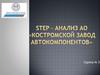 STEP – анализ АО «Костромской завод автокомпонентов»
