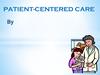 Patient-centered care