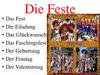 Die Feste