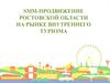 SMM-продвижение Ростовской области на рынке внутреннего туризма