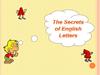 The secrets of englis letters