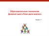 Образовательные технологии. Дневной цикл «План-дело-анализ»
