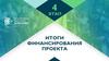 Итоги финансирования проекта
