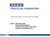 Oracle sql foundation
