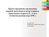 Проект программы организации игровой деятельности детей старшего дошкольного возраста (5 – 6 лет) «Сюжетно-ролевая игра МЧС»