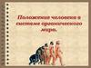 Положение человека в системе органического мира