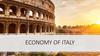 Economy оf Italy