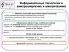 Информационные технологии в электроэнергетике и электротехнике