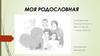 Моя родословная