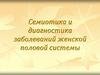 Семиотика и диагностика заболеваний женской половой системы