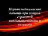 Первая медицинская помощь при острой сердечной недостаточности и инсульте