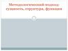 Методологический подход: сущность, структура, функции