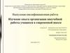 Организация внеучебной работы учащихся в современной школе