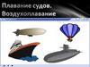 Плавание судов. Воздухоплавание