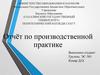 Отчёт по производственной практике