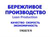 Бережливое производство Lean Production