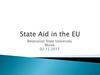 State Aid in the EU