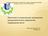 Патогенез и клинические проявления уродинамических нарушений, недержания мочи