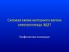 Силовая схема моторного вагона электропоезда ЭД2Т